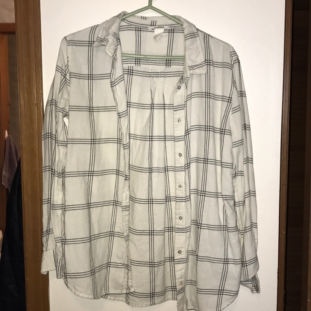 Flannel button up
